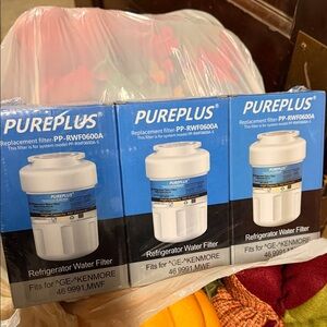PUREPLUS Replacement Refrigerator Water Filter PP-RWF0600A 3 Pack NWT